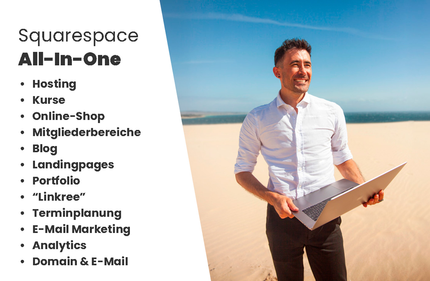 Die Vorteile von Squarespace