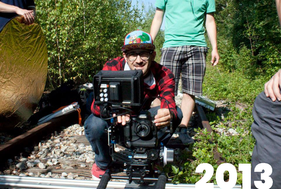 Timo Hänseler von der RedForest GmbH im Filmstudium 2013