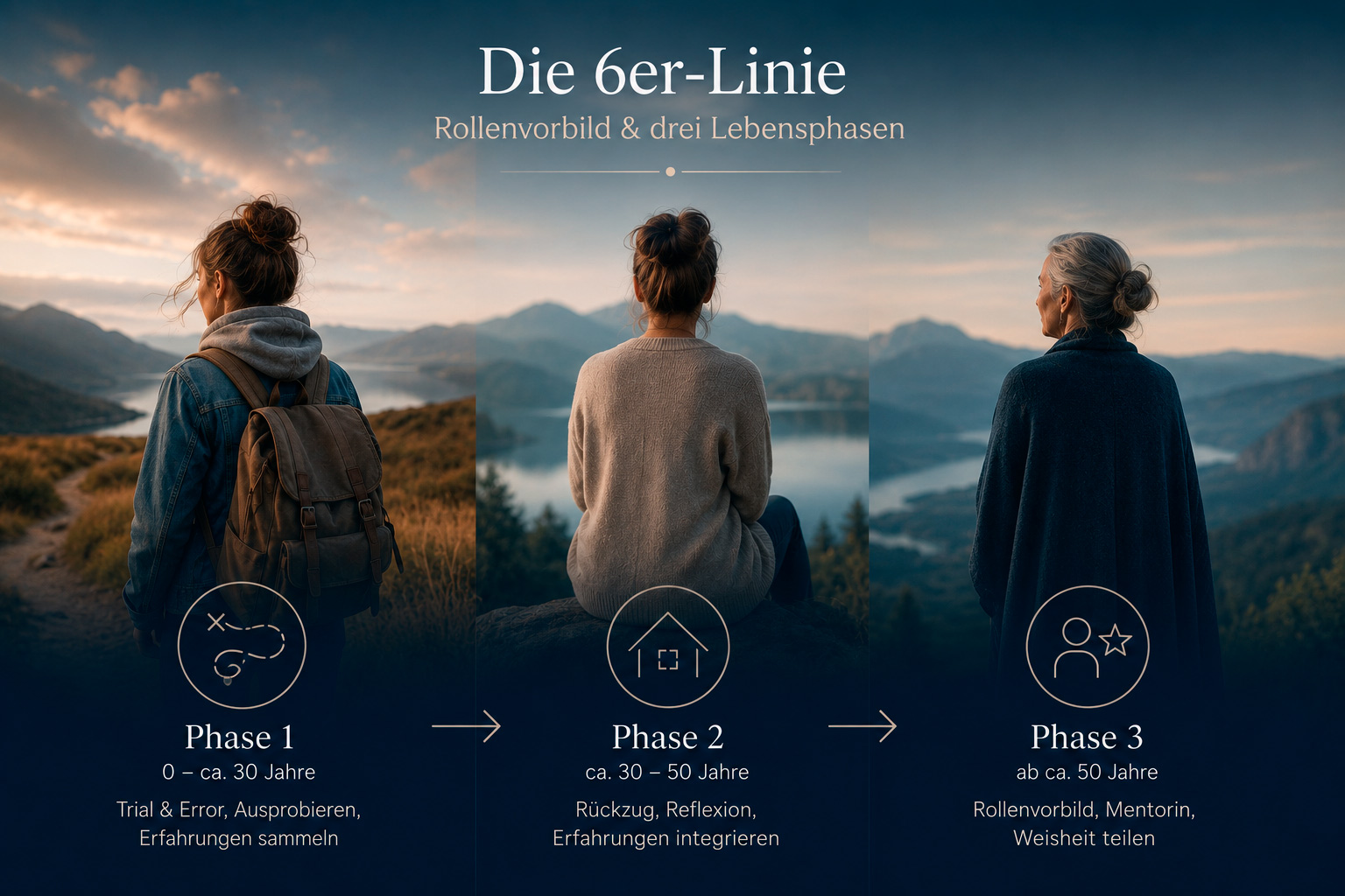 Human Design Linie 6 erklärt: das Rollenvorbild mit Lebenserfahrung, innerer Weisheit und authentischer Vorbildfunktion