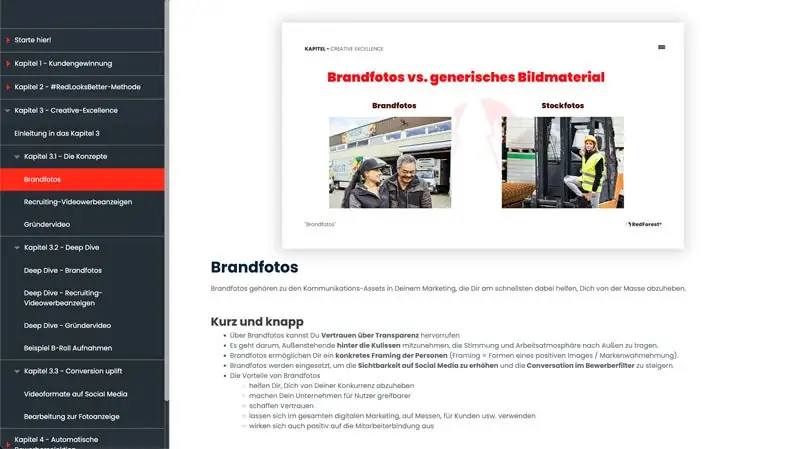 Social Recruting Masterclass Beispiel Brandfotos