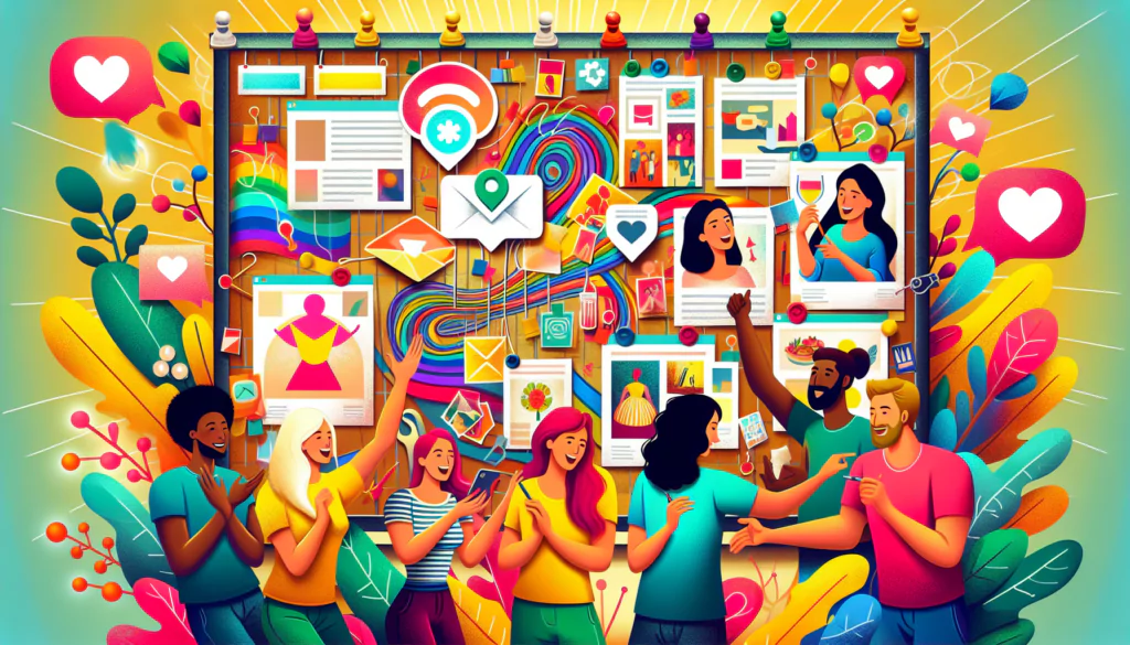 Community-Aufbau und Engagement auf Pinterest.
