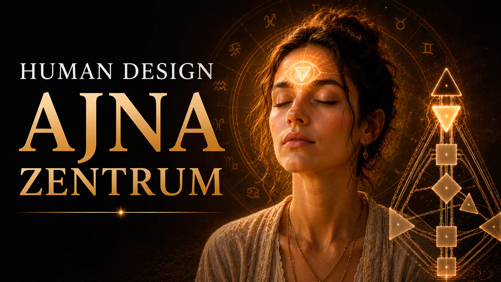 Human Design Ajna-Zentrum erklärt: Verstand, mentale Verarbeitung, Überzeugungen, Konzepte und die flexible Nutzung deiner Denkweise im Human Design System