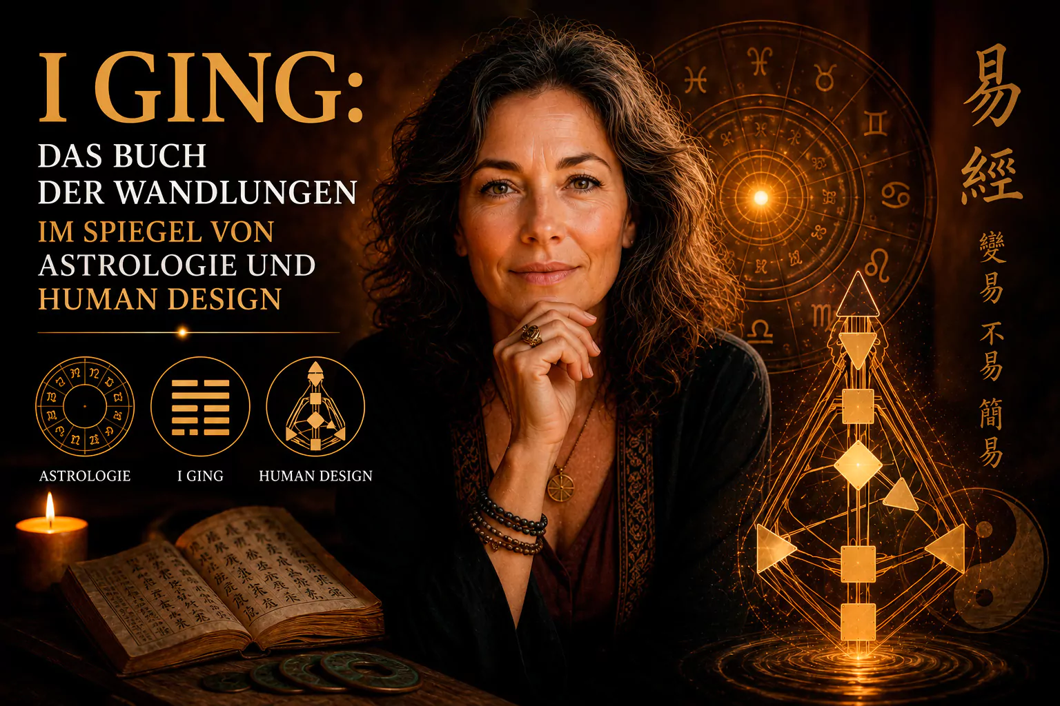 I Ging erklärt: Das Buch der Wandlungen und seine Bedeutung für Astrologie, Human Design, Selbsterkenntnis und persönliche Entwicklung